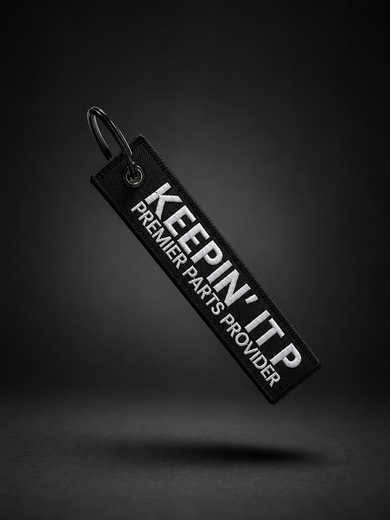 Auto Adrenaline Jet Tag Keychain | Embroidered JDM Keyring
