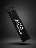 Auto Adrenaline Jet Tag Keychain | Embroidered JDM Keyring