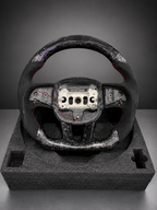 Custom Carbon Fiber Steering Wheel for Mopar