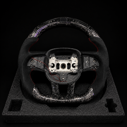 Custom Carbon Fiber Steering Wheel for Mopar