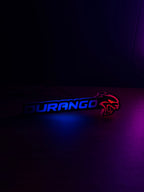 RGB DURANGO EMBLEM LED Badge — Bluetooth Color-Chasing Light