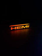 RGB HEMI EMBLEM LED Badge — Bluetooth Color-Chasing Light