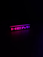 RGB HEMI EMBLEM LED Badge — Bluetooth Color-Chasing Light