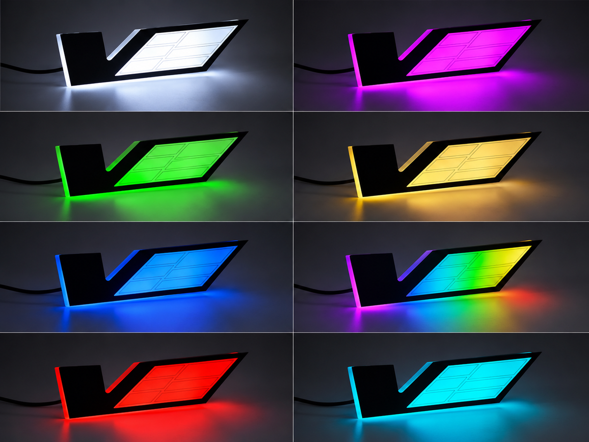 Cadillac-V RGB Badge