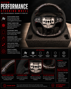 Custom Forged Carbon Fiber Steering Wheel For Mopar