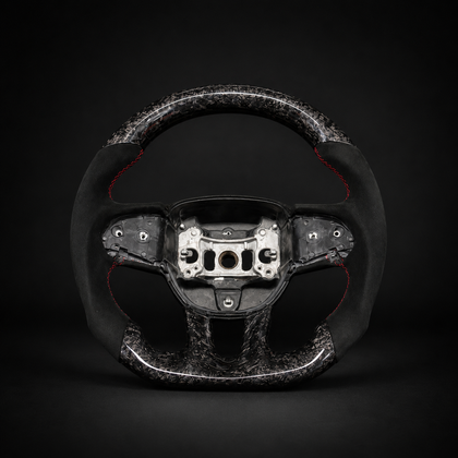 Custom Forged Carbon Fiber Steering Wheel For Mopar