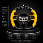 Custom Carbon Fiber Steering Wheel for Mopar - Yellow