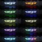 RGB TRX Emblem LED Badge — Bluetooth Color-Chasing Light for Ram 1500 TRX