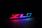RGB ZL1 Emblem LED Badge — Bluetooth Color-Chasing Light for Chevy Camaro ZL1