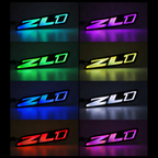 RGB ZL1 Emblem LED Badge — Bluetooth Color-Chasing Light for Chevy Camaro ZL1